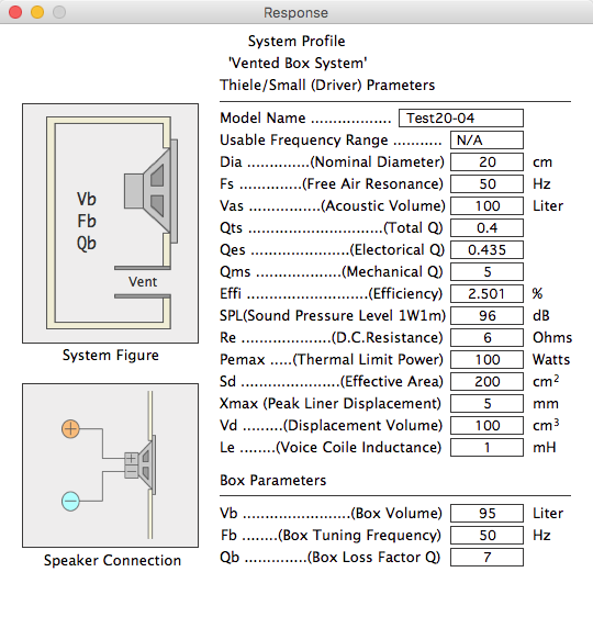 Box designer system profile window image
