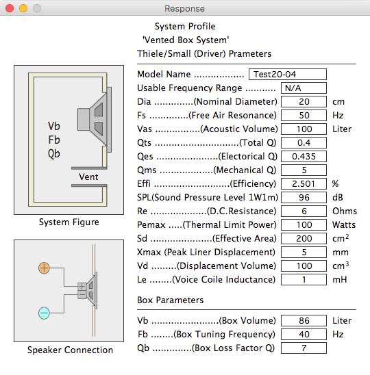 Box designer FA system profile window image